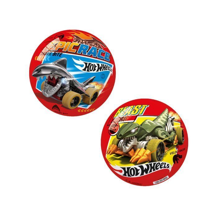 Piłka Gumowa Hot Wheels Auta Licencja Duża 23Cm