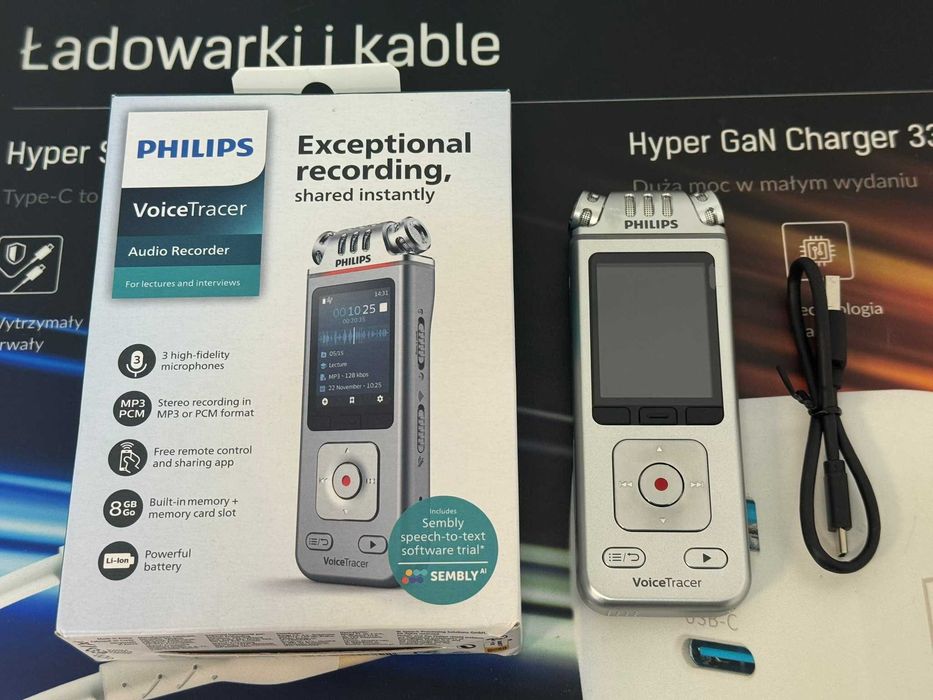 Dyktafon Philips Voice Tracer DVT4115