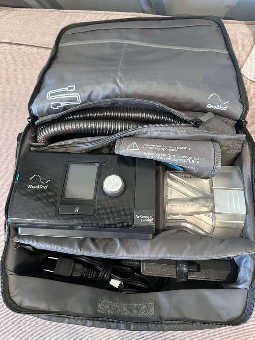 Resmed AirSense 10 AutoSet C-PAP ИВЛ аппарат для лечения храпа (апное)