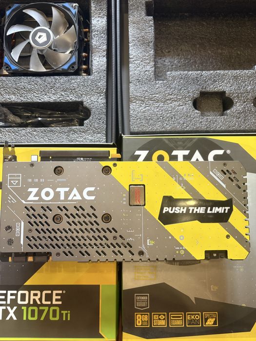 Продам Видеокарты Zotak 1070ti 8gb