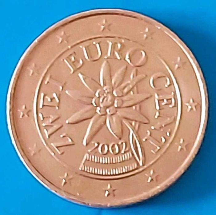 2 Cêntimos de 2002 da Áustria