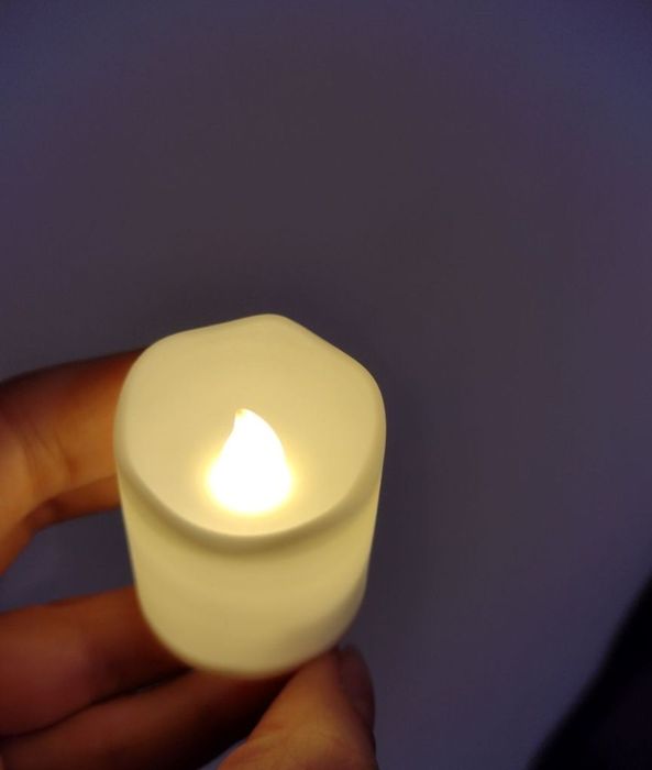 Świeczki/ lampki do zniczy elektryczne- zestaw 24 sztuki