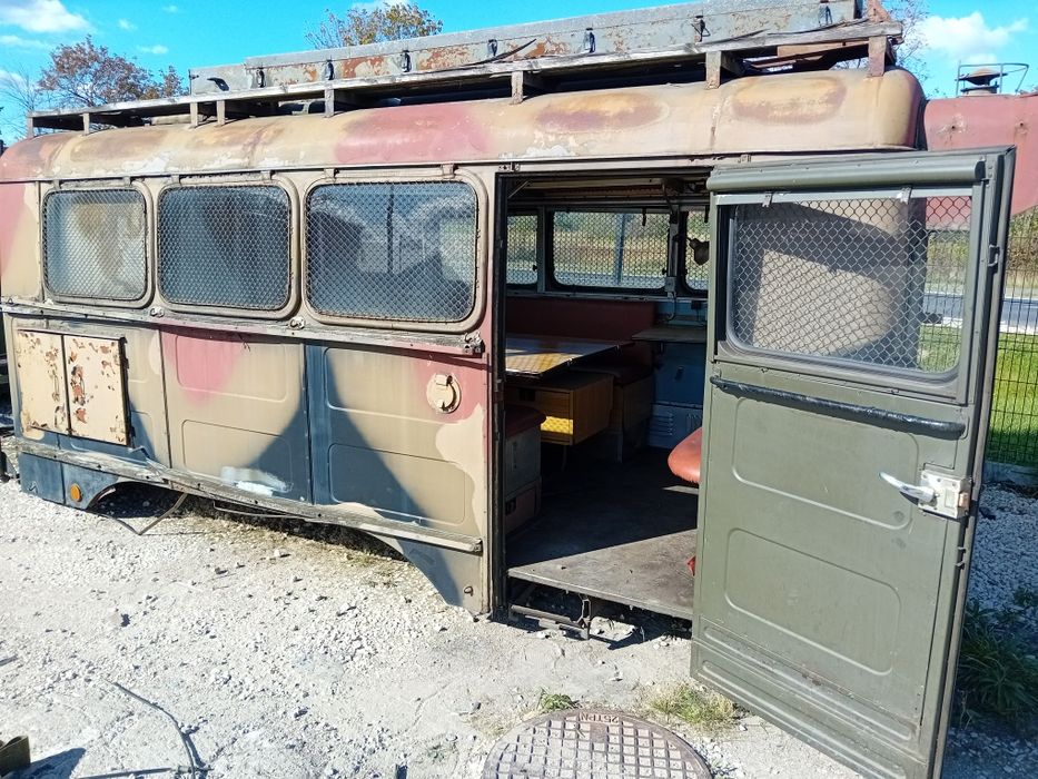 Kontener, zabudowa B2/Sam, kamper