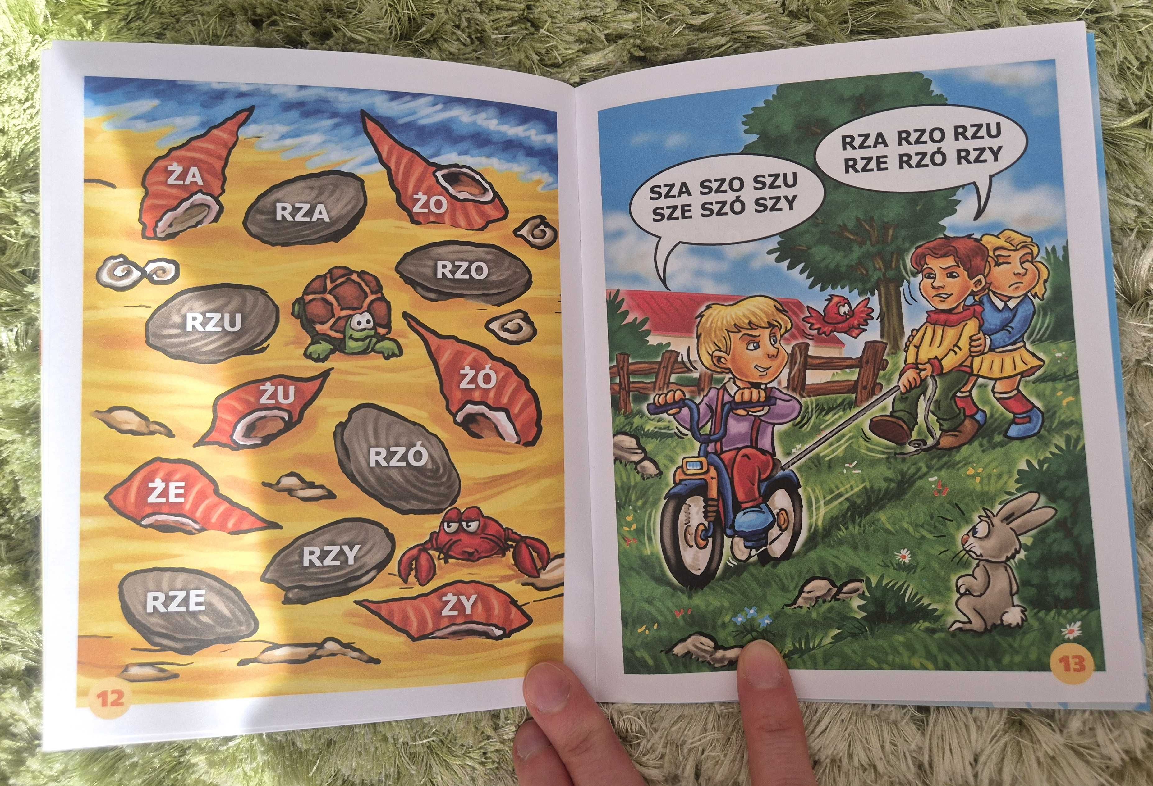 Seria logopedyczna Kocham czytać Zeszyt 10 ży