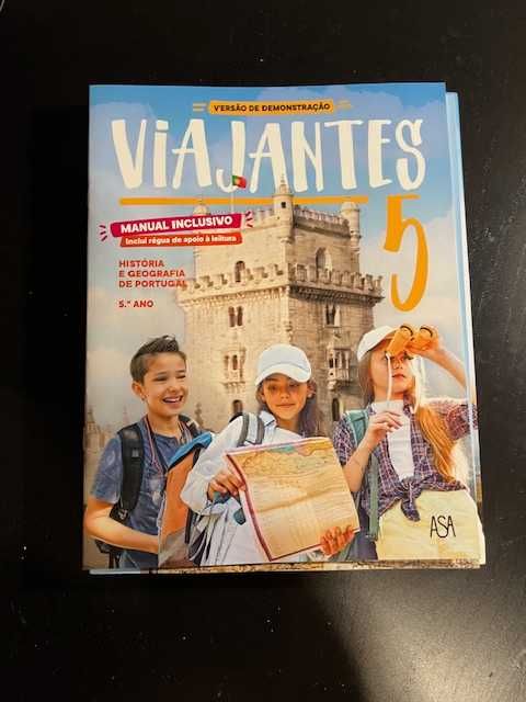 Conjunto Pedagógico - Hist. Geografia Portugal - 5º ano "Viajantes 5"