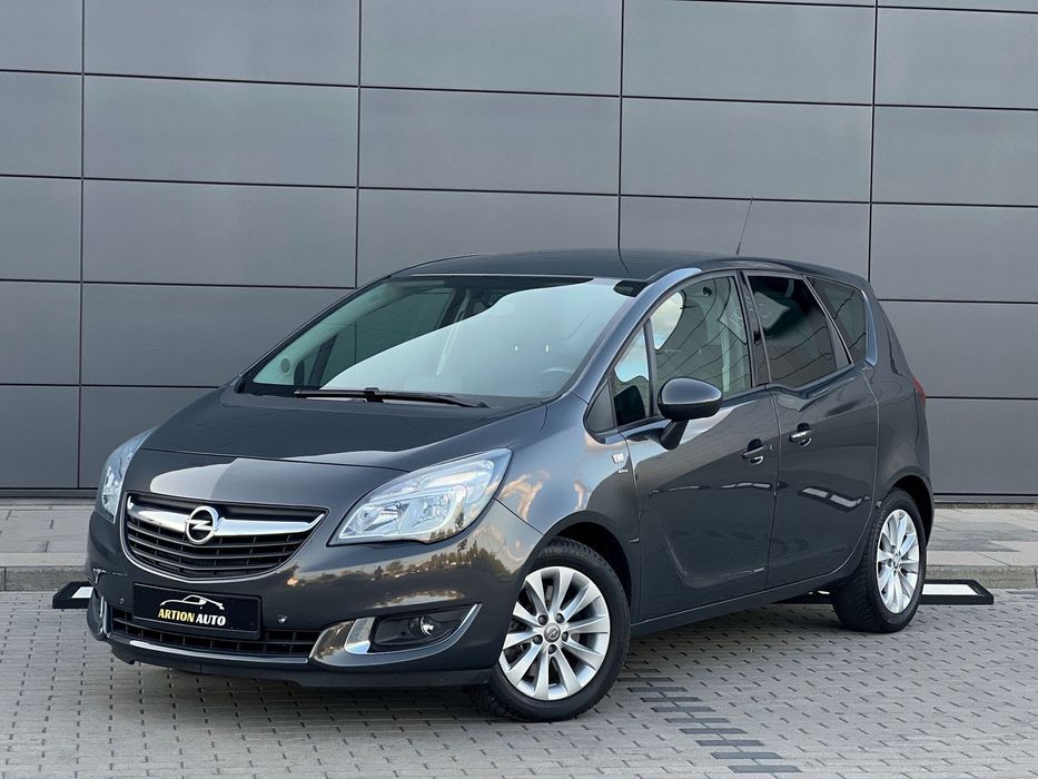 Opel Meriva Niski przeb Automat Grzana Kier. Grzan Fotele Parktronik Klima 2-stref