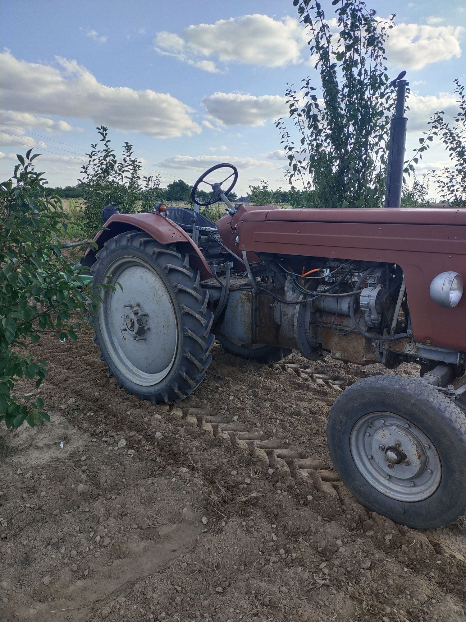 Traktor z maszynami Zetor k25 c360 3p c330 pług  agregat c355 t25 wlad