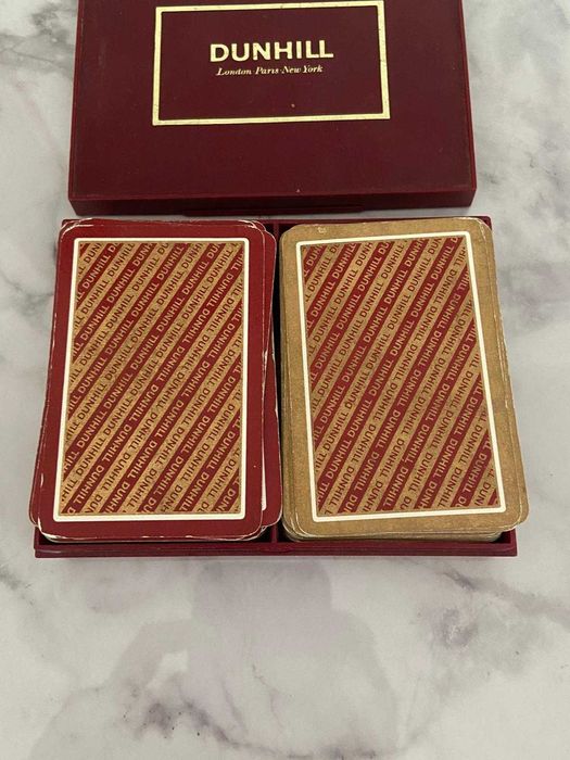 Baralhos Dunhill de Cartas com Caixa