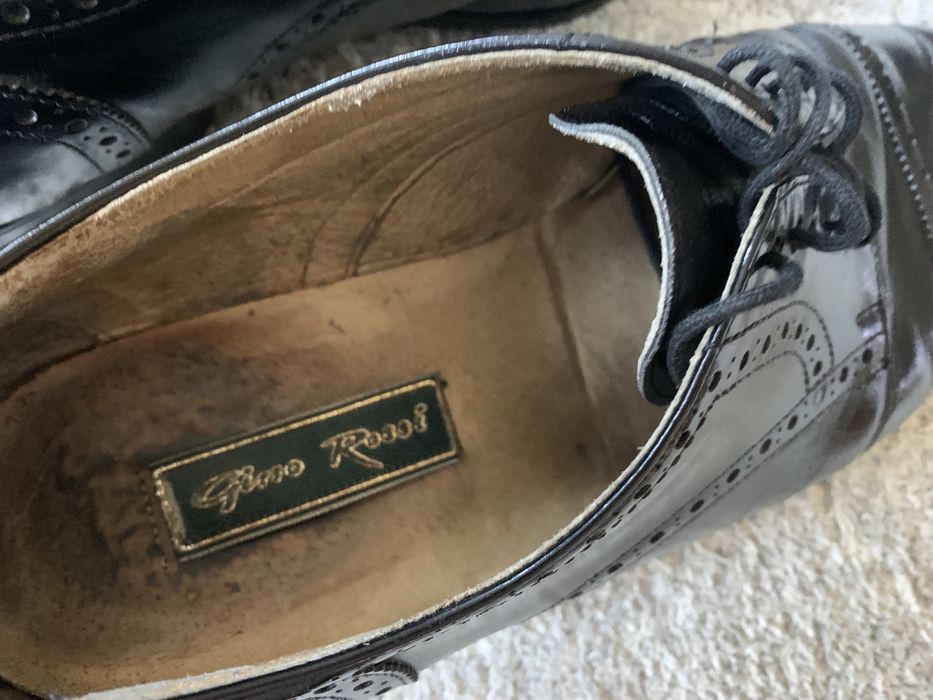 Buty skorzane Gino Rossi 44 czarne