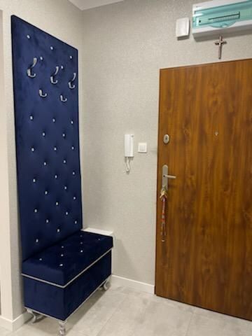 Zestaw Pufa Wieszak 80x175