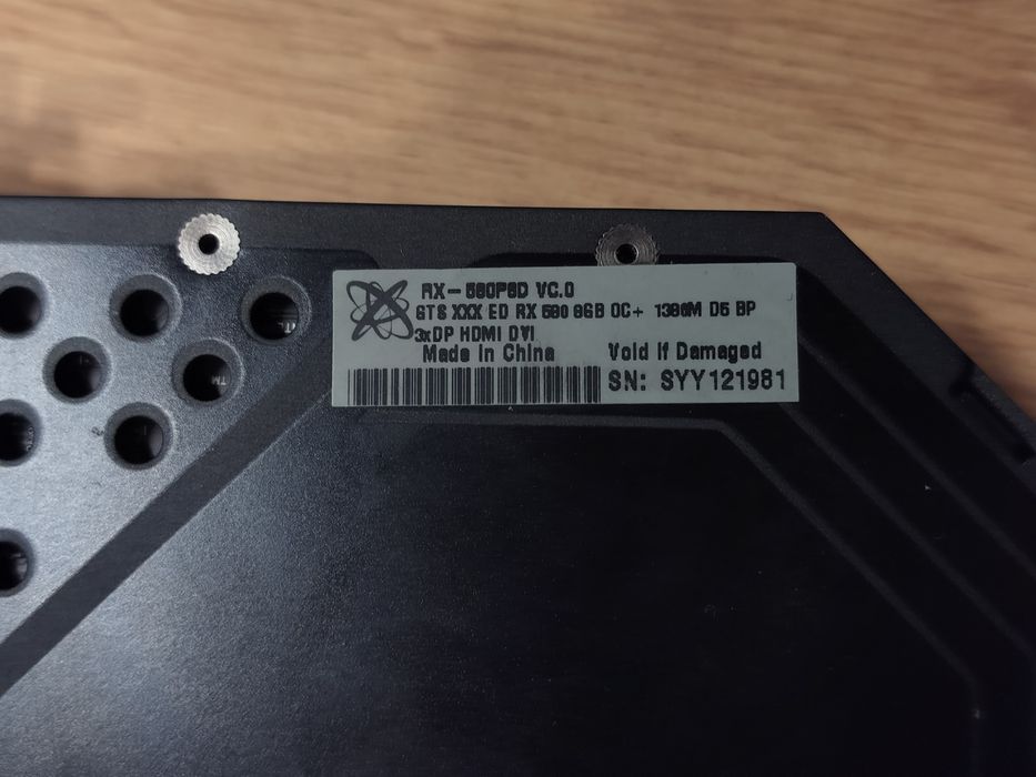 XFX GTS RX 580 8GB | Відеокарта