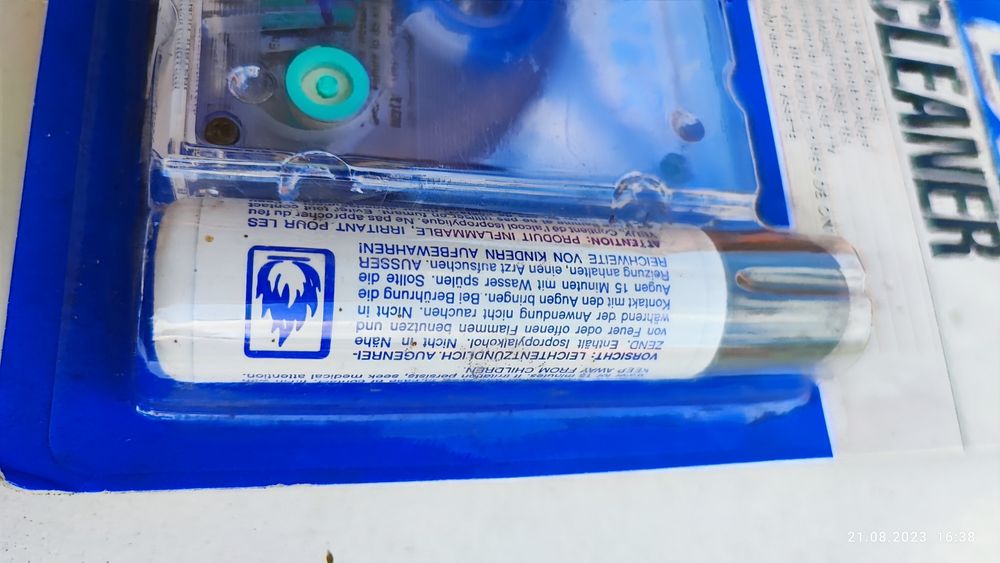 Kaseta czyszcząca magnetofonowa z płynem, NOWA TDK HCW-01 Japońska