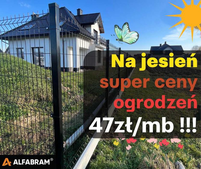 Ogrodzenie panelowe 1,5m – 47zł /mb! # PROMOCJA # transport, montaż