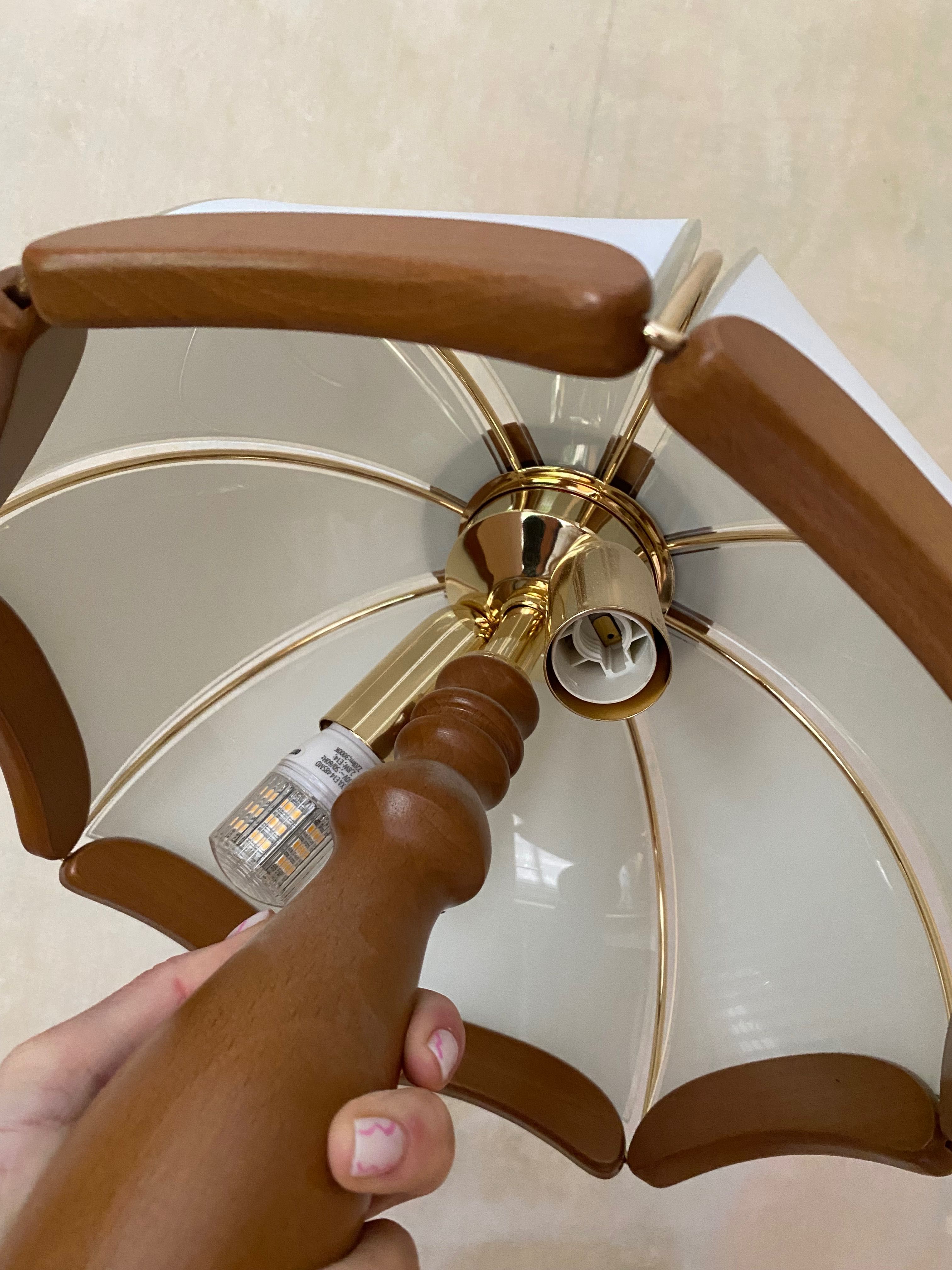 Zestaw lamp vinted