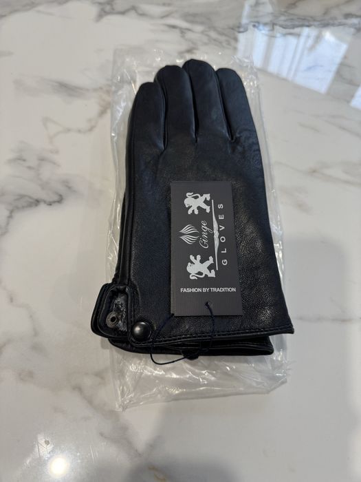 Шкіряні рукавиці чоловічі.