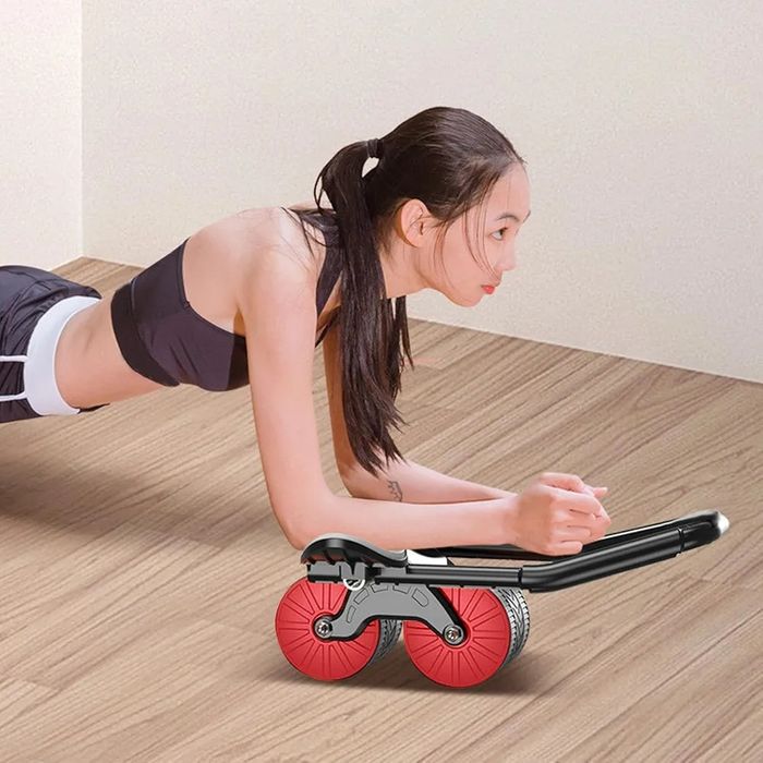 Koło Brzuszne Double Wheel Core Fit Roller - Nowe