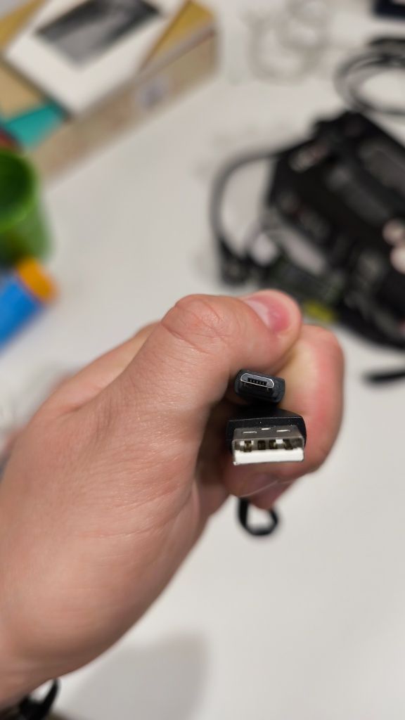 Kabel USB - Mikro USB 0,3m