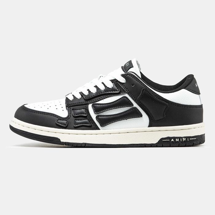 Кросівки Amiri  Skeleton Black White premium