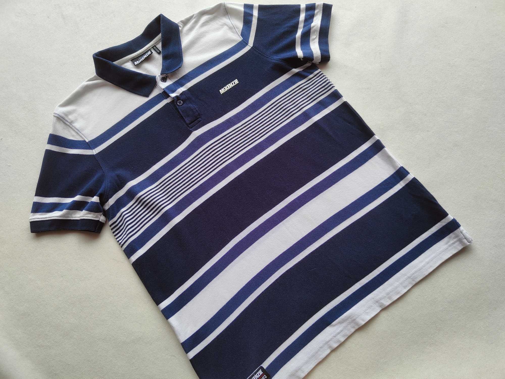 McKenzie _ Granatowa koszulka polo M