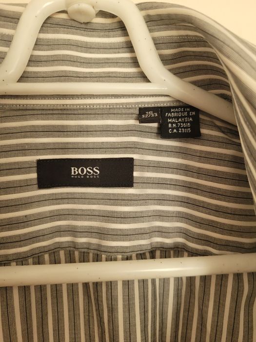 Koszula w paski Hugo Boss