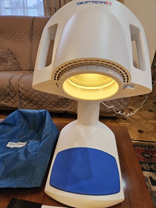 Lampa Bioptron Pro 1 na statywie stołowym Zepter-gwarancja-b.ładny sta
