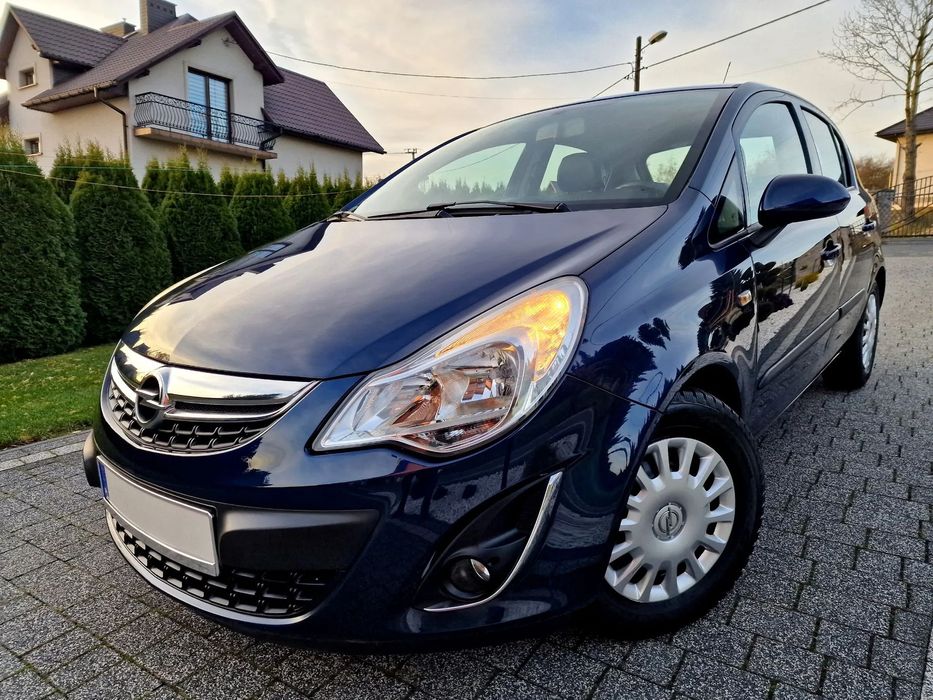 Opel Corsa Salon Polska, 79tyś km, II właś, COSMO, Bezywpadkowy, Serwis, STAN BDB