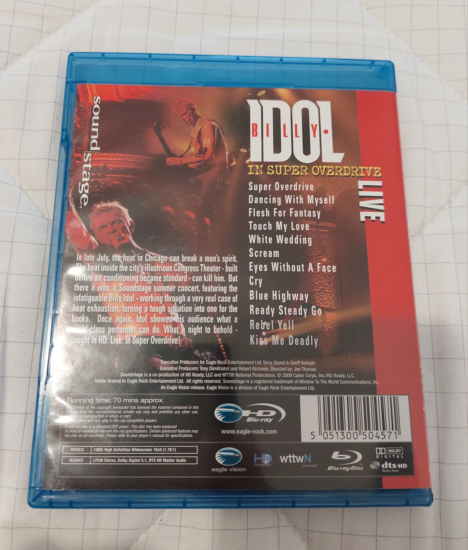Billy Idol - Live in Super Overdrive (Blu-ray)