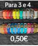 Xiaomi mi band 3, 4, 5, 6 e 7