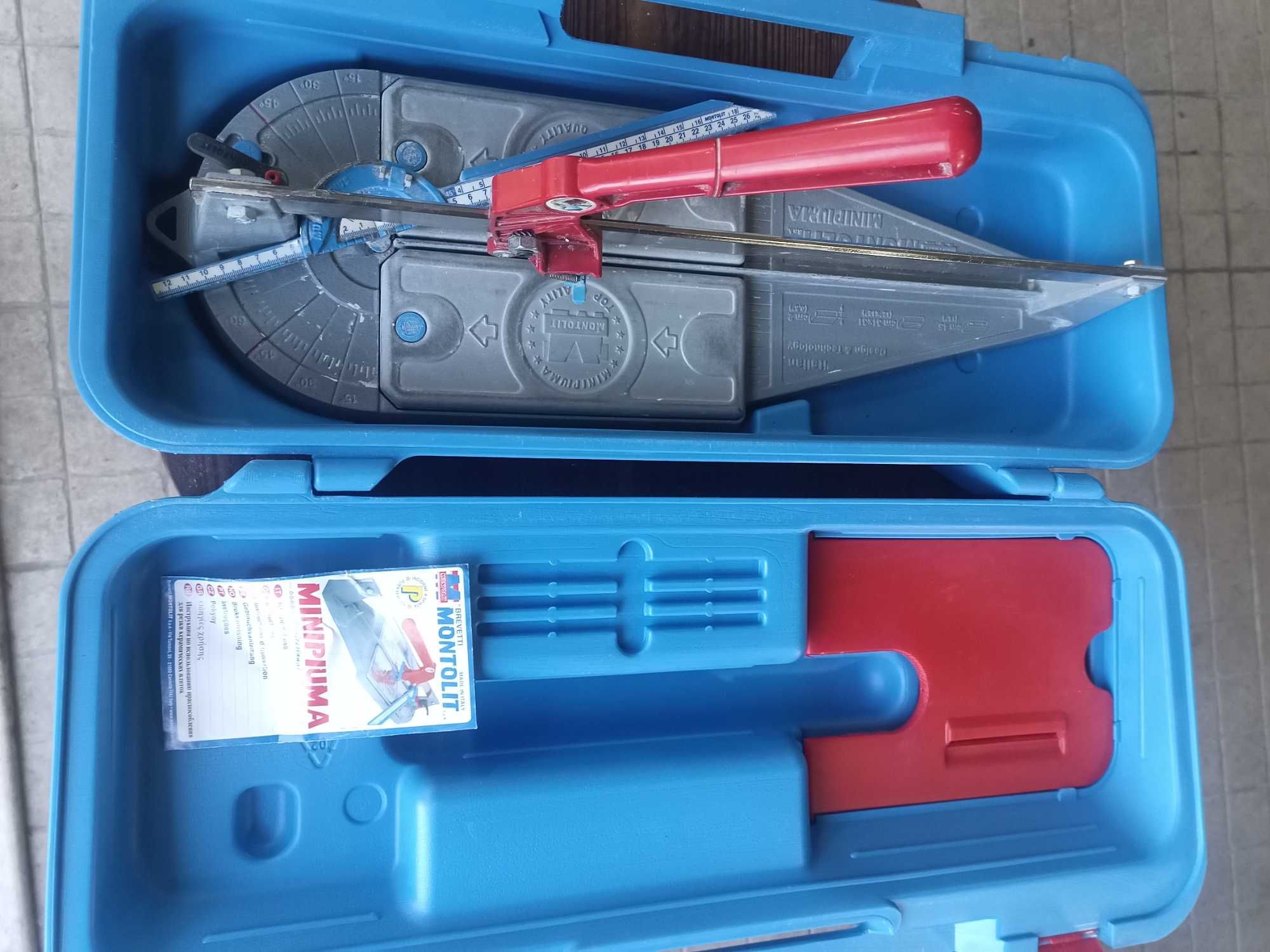Maquina Corte Cerâmico  Manual  Montolit Minipiuma