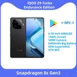 Vivo IQOO Z9 Turbo 12/256Gb Black (версія Endurance Edition з 6400мАг)