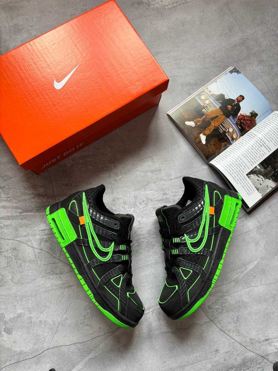 (38-45) Nike Air Rubber Dunk ‘Green Strike’ x Off-White