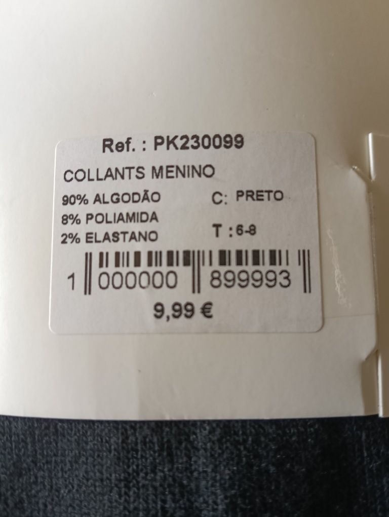 Collants para rapaz