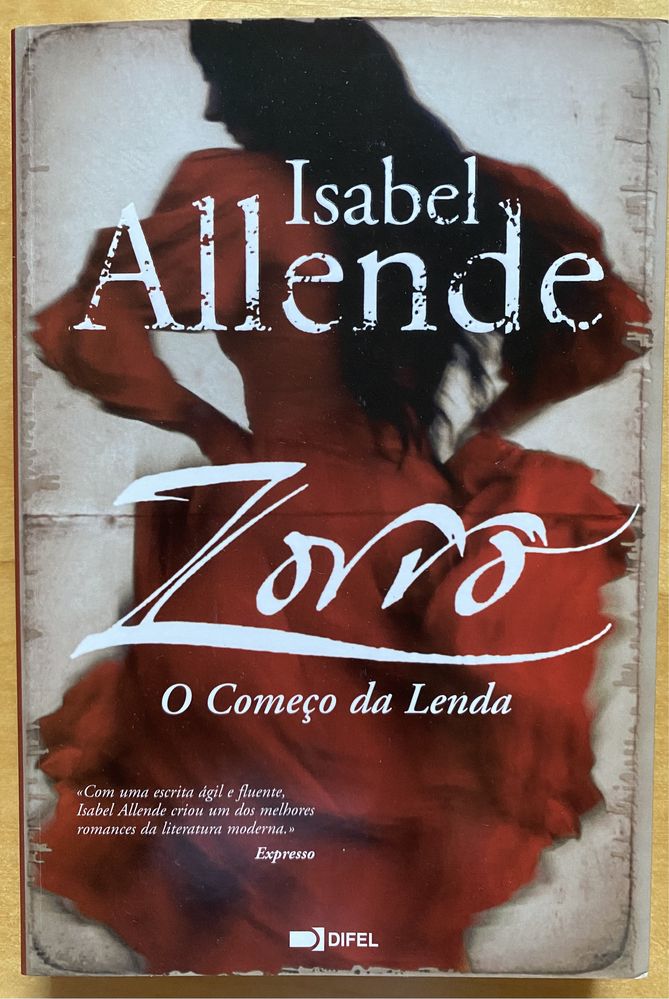 Livro “Zorro o começo da Lenda”