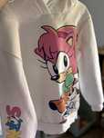 Biały dres Sonic H&M 110