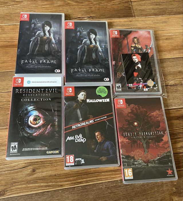 Nintendo Switch: Ведьмак, Soul Reaver, Metroid, Super Mario, Batman.