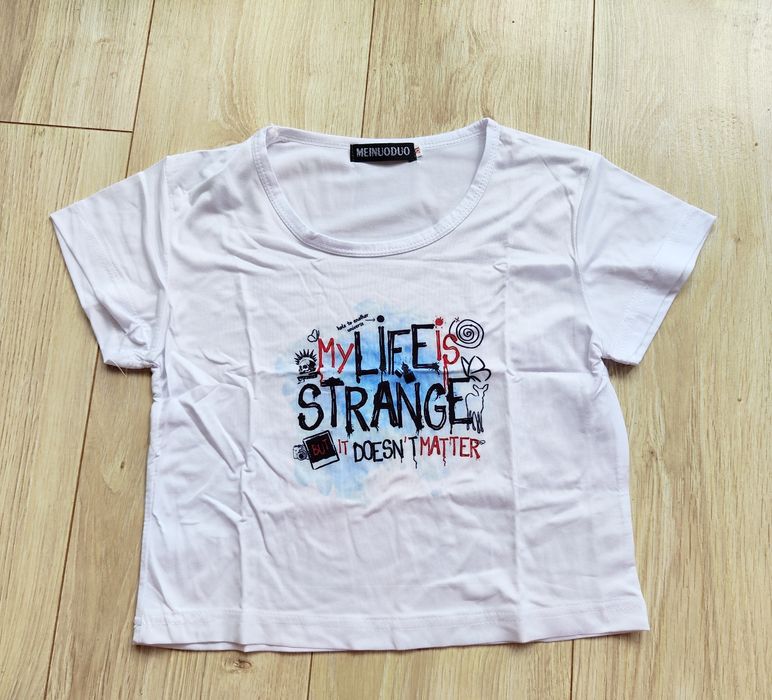 Bluzka crop top life is strange