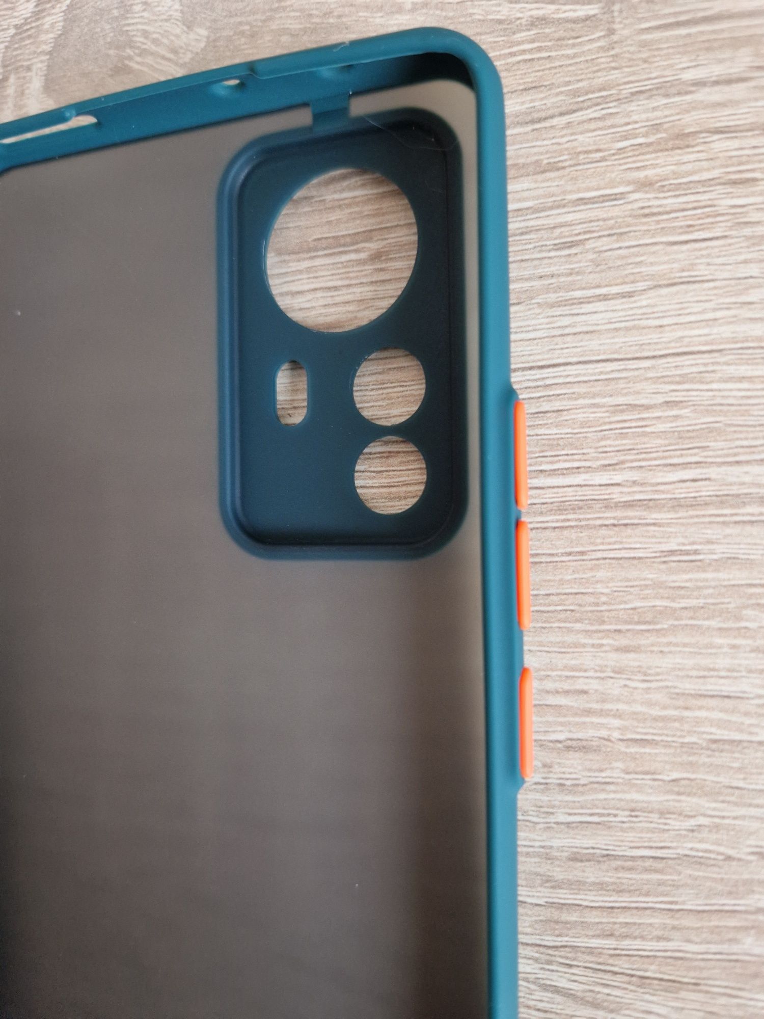 Etui Vennus Color Button Bumper do Xiaomi 12 Pro Zielony