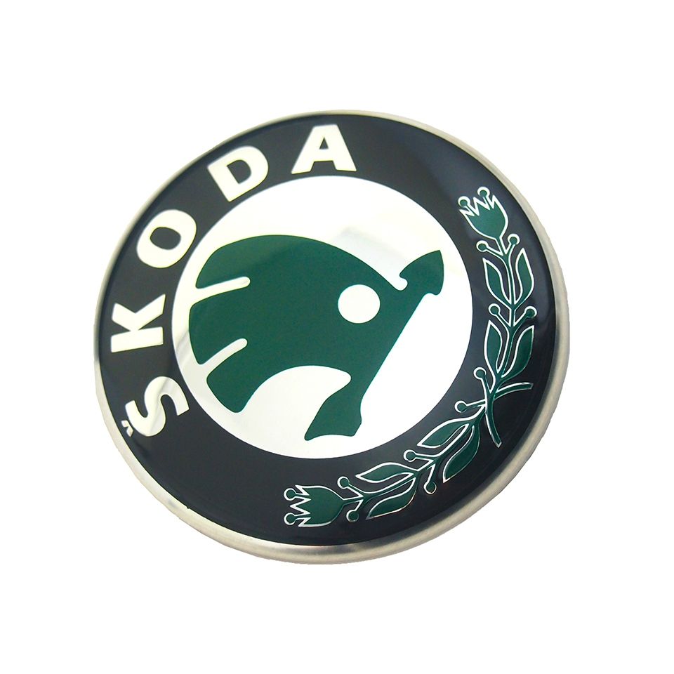 Z398 Simbolo Emblema 80mm Skoda Fabia Octavia