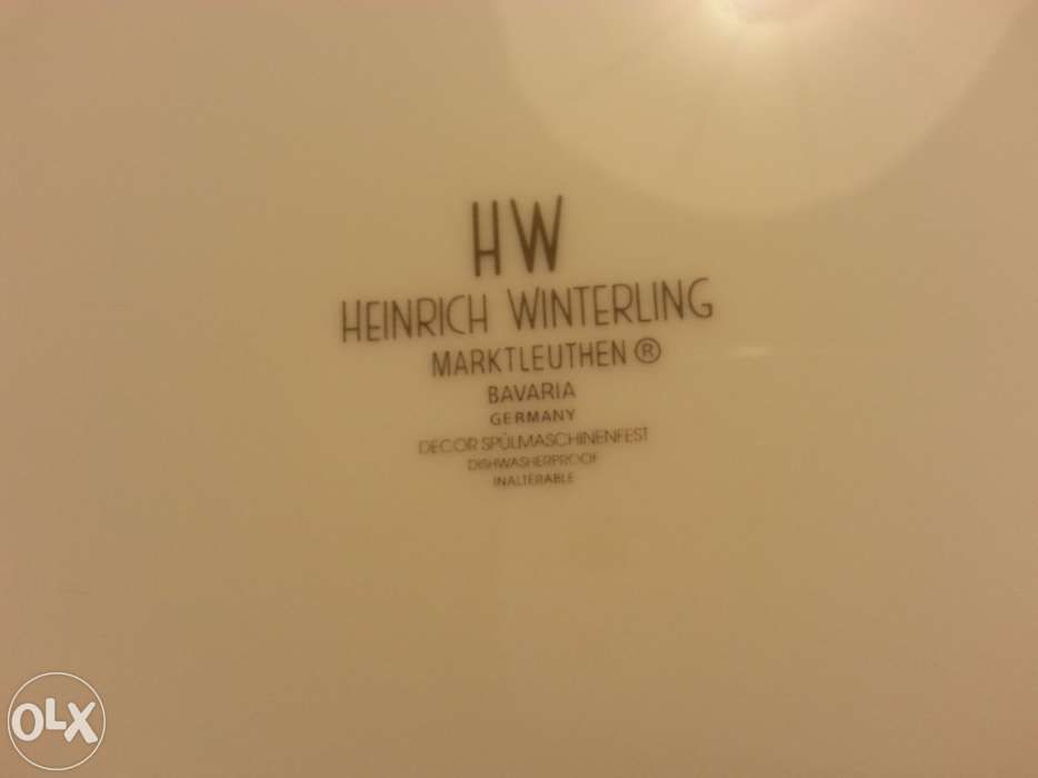 Pratos de Decoração Heinrich Winterling