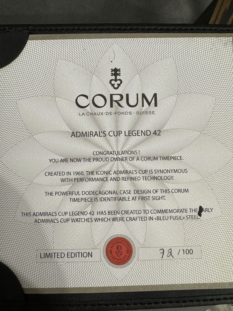 Corum Admiral's Cup 395.111.34/V705 AB11