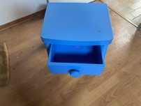 Mesa cabeceira ikea azul