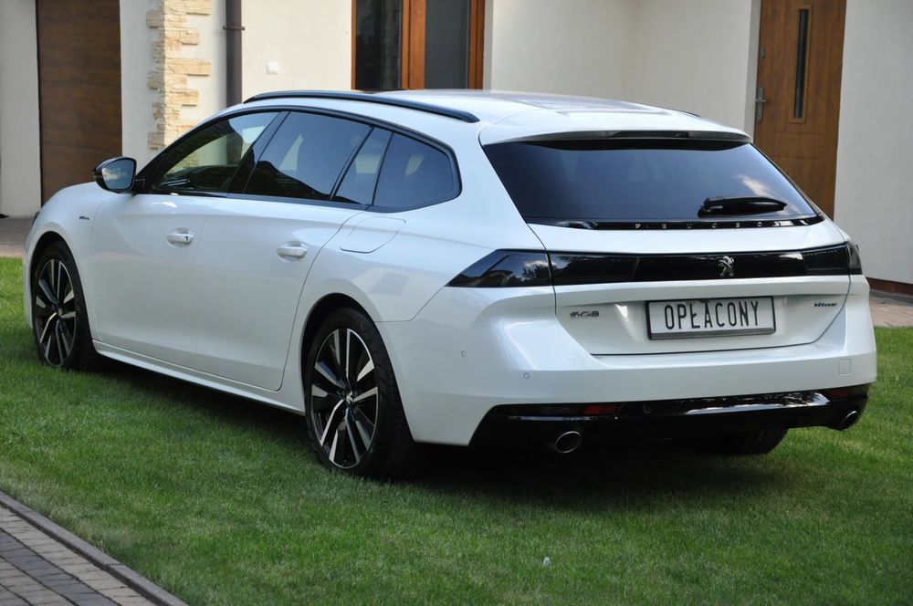 Peugeot 508 GT Plug-In Panorama Masaże Skóry Kamery Ledy Gwarancja Opłacony Płock