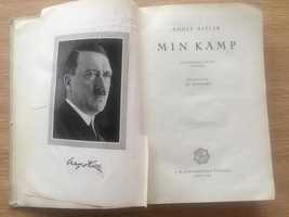 A HITLER MEIN KAMPF 1941r Norwegia Oslo  oryginal unikat.