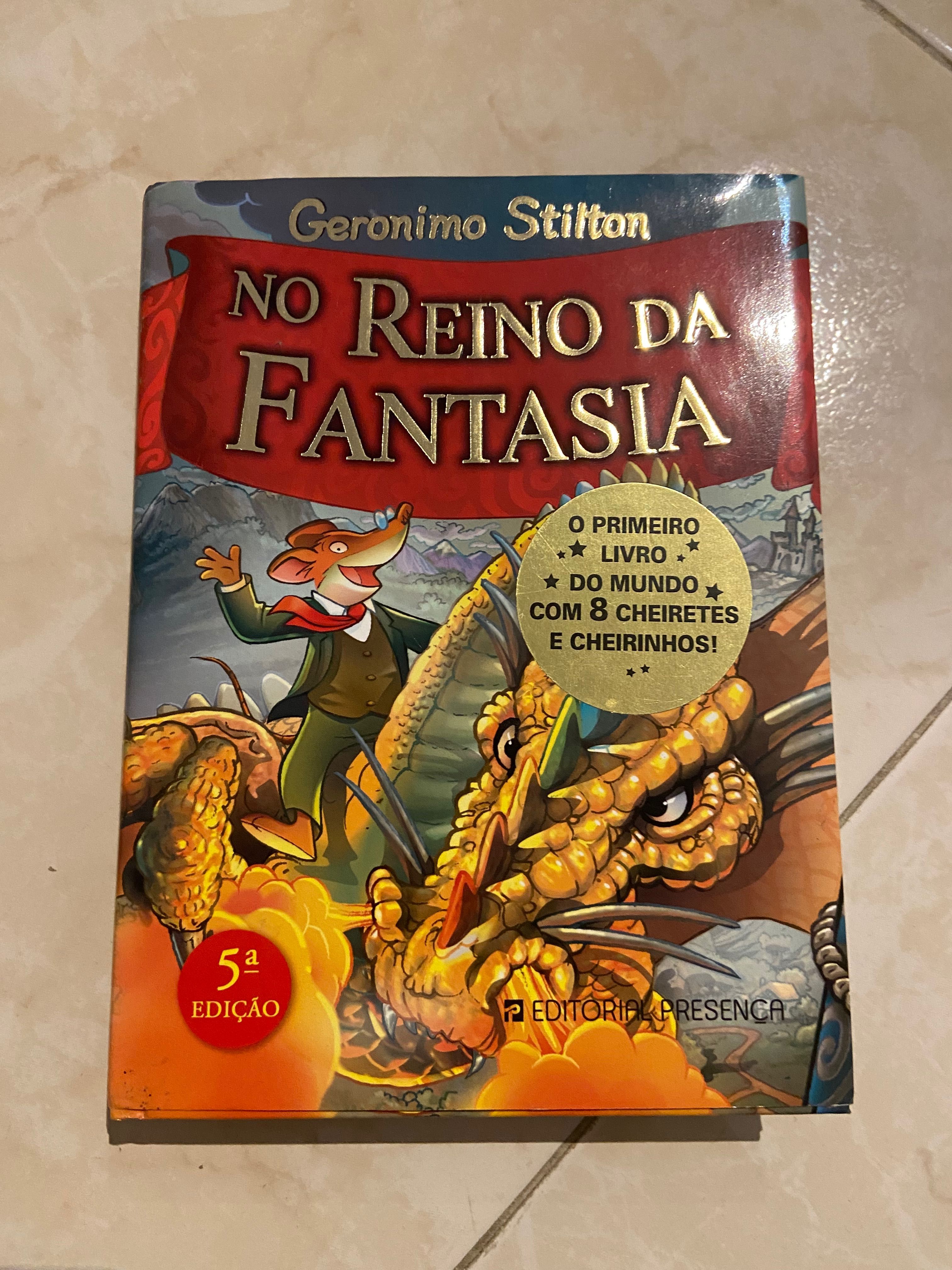 Geronimo Stilton “No Reino da Fantasia” e outros