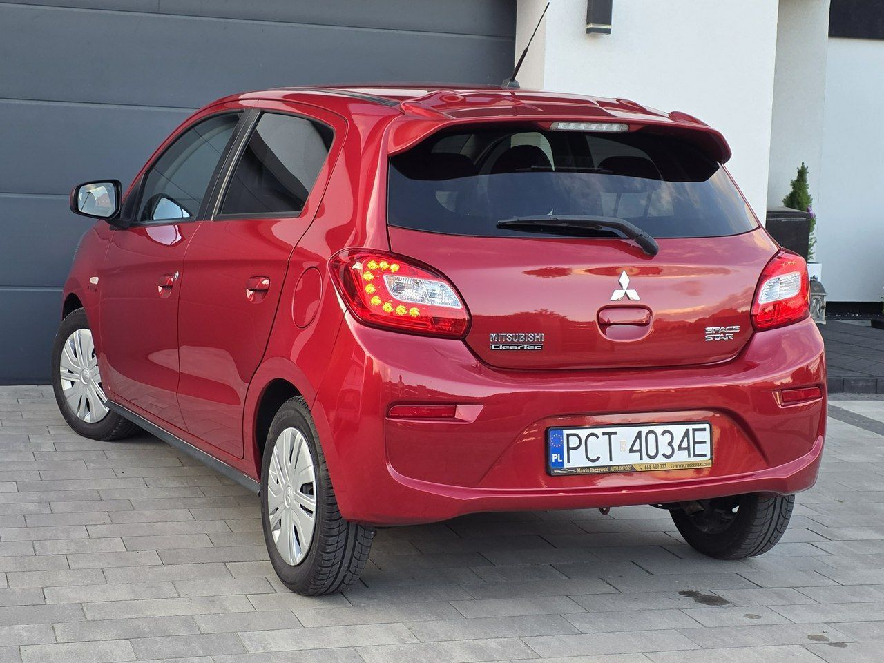 Mitsubishi Space Star Śliczny *NAVI* android auto* KLIMA *niski przebieg* SERWISOWANY