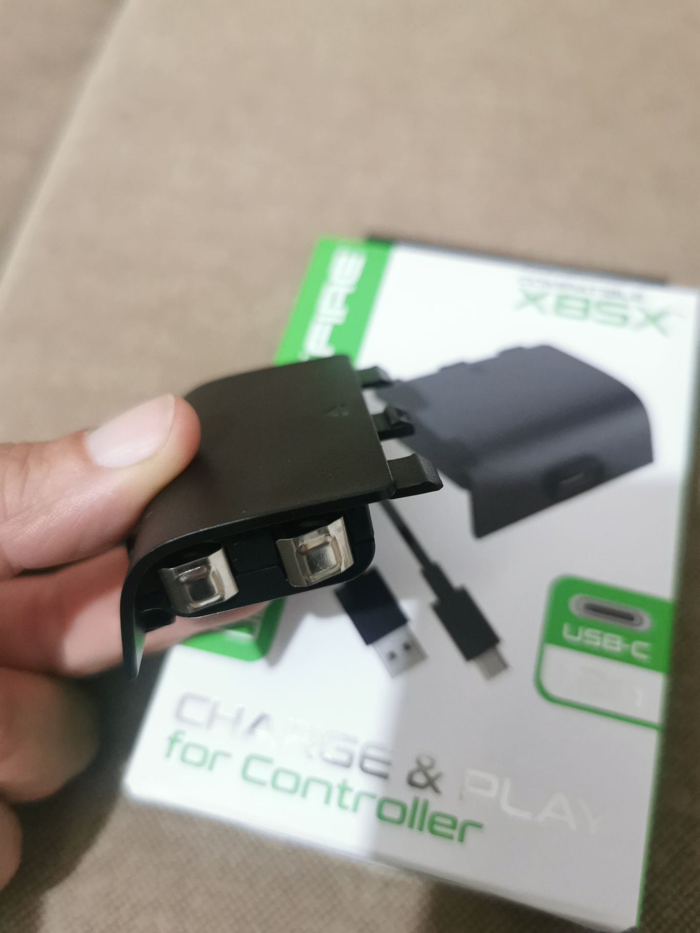 Comando Xbox Series X/S com bateria