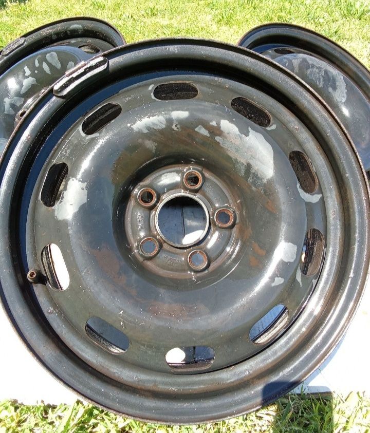 Jantes ferro 14 4×100 e 15 com furaçao de 5