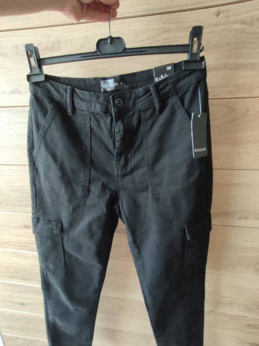 Nowe jeansy bojówki 36