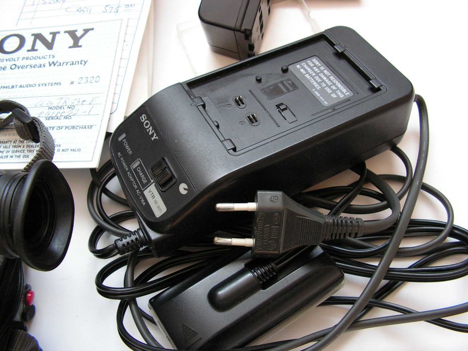 Kamera video Sony 8 mm.