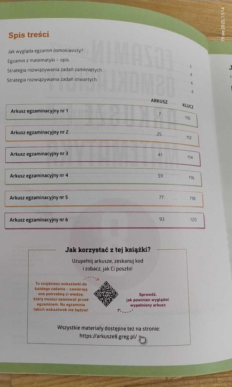Egzamin ósmoklasisty - repetytorium + arkusze. Matematyka